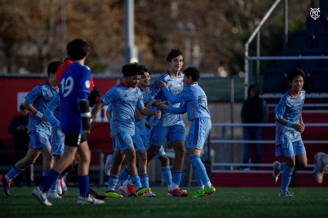 New York City FC U15s took on Beachside SC at Belson Stadium.