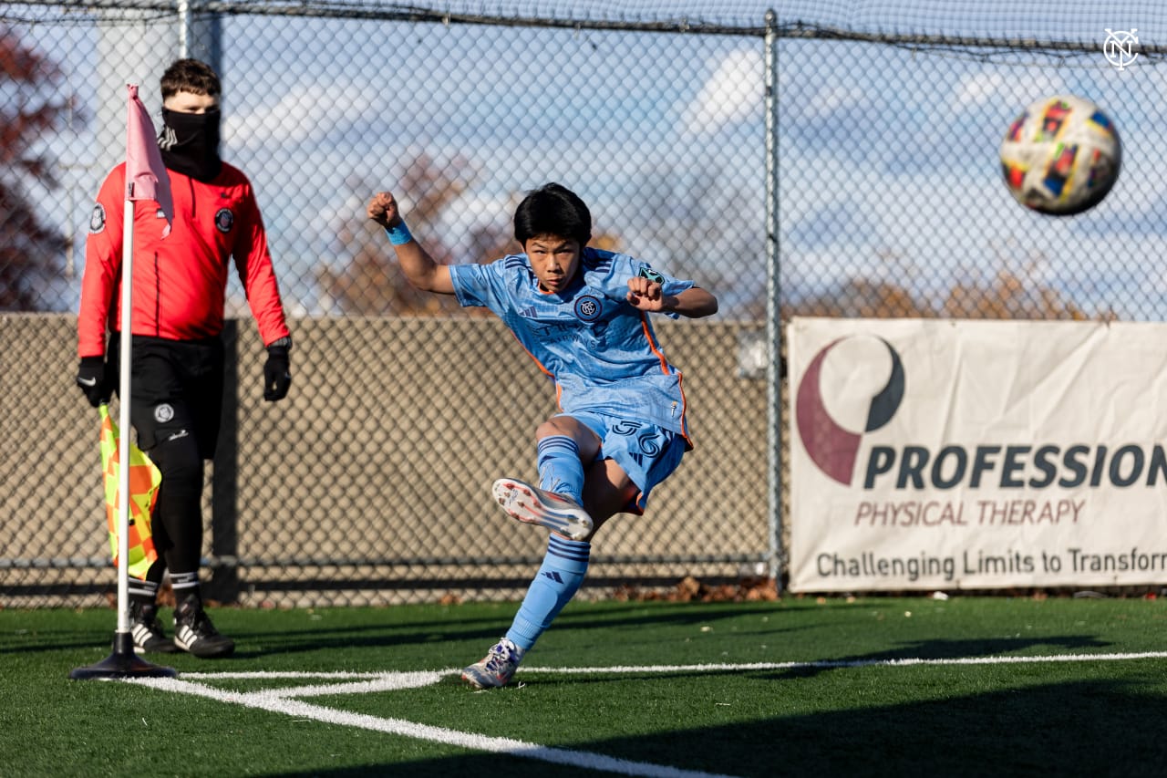 New York City FC U15s took on Beachside SC at Belson Stadium.