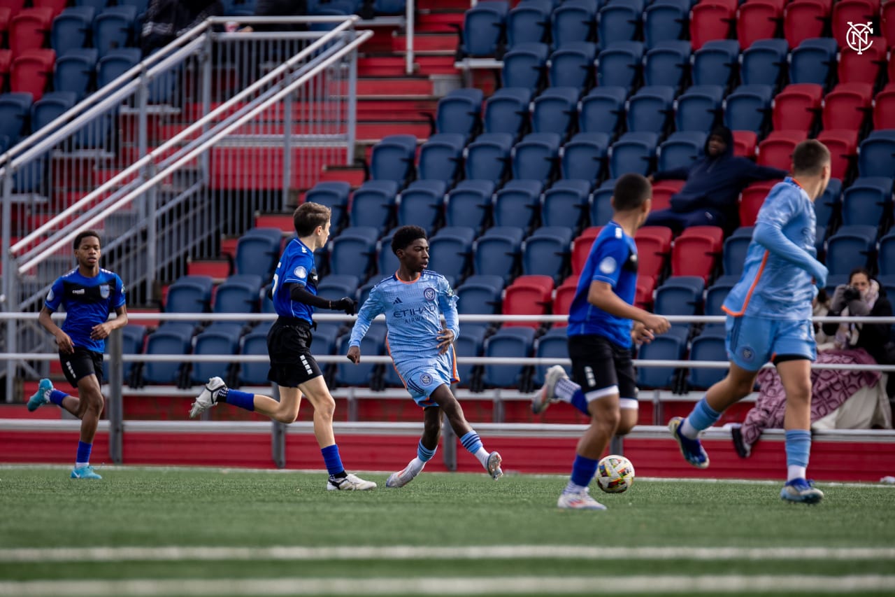 New York City FC U14s took on Beachside SC at Belson Stadium.