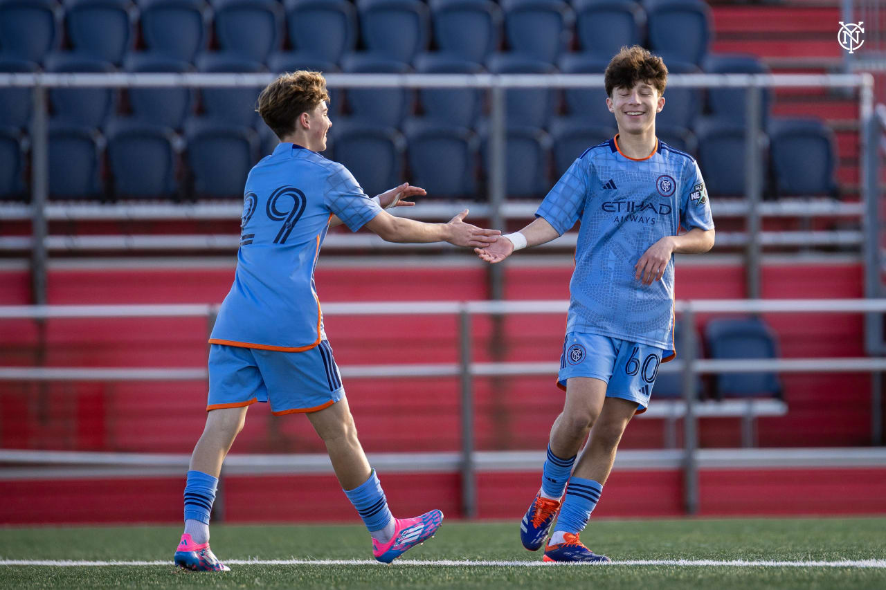 New York City FC U15s took on Beachside SC at Belson Stadium.