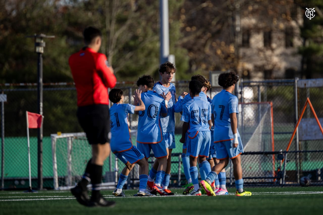 New York City FC U15s took on Beachside SC at Belson Stadium.