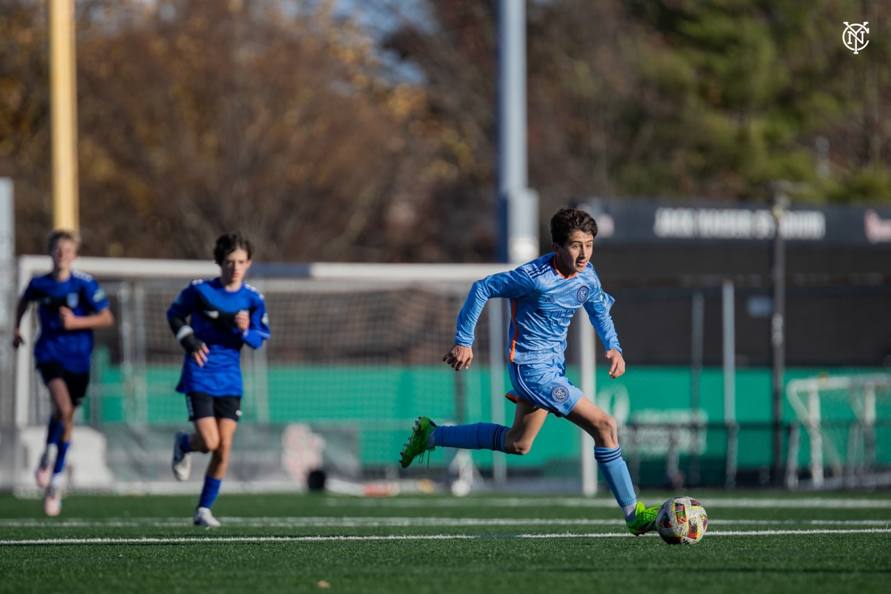 New York City FC U15s took on Beachside SC at Belson Stadium.