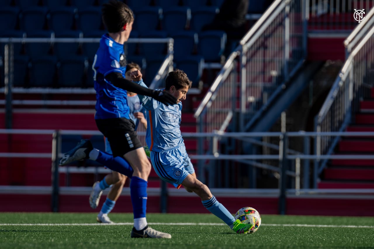 New York City FC U15s took on Beachside SC at Belson Stadium.