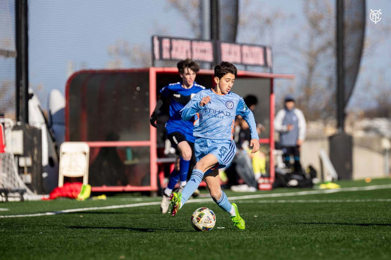 New York City FC U15s took on Beachside SC at Belson Stadium.