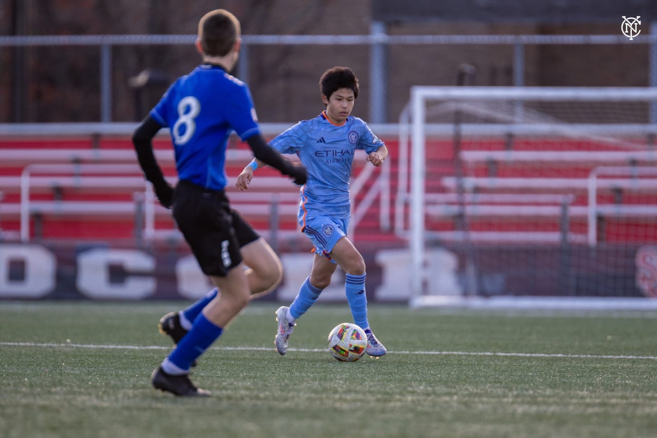 New York City FC U15s took on Beachside SC at Belson Stadium.