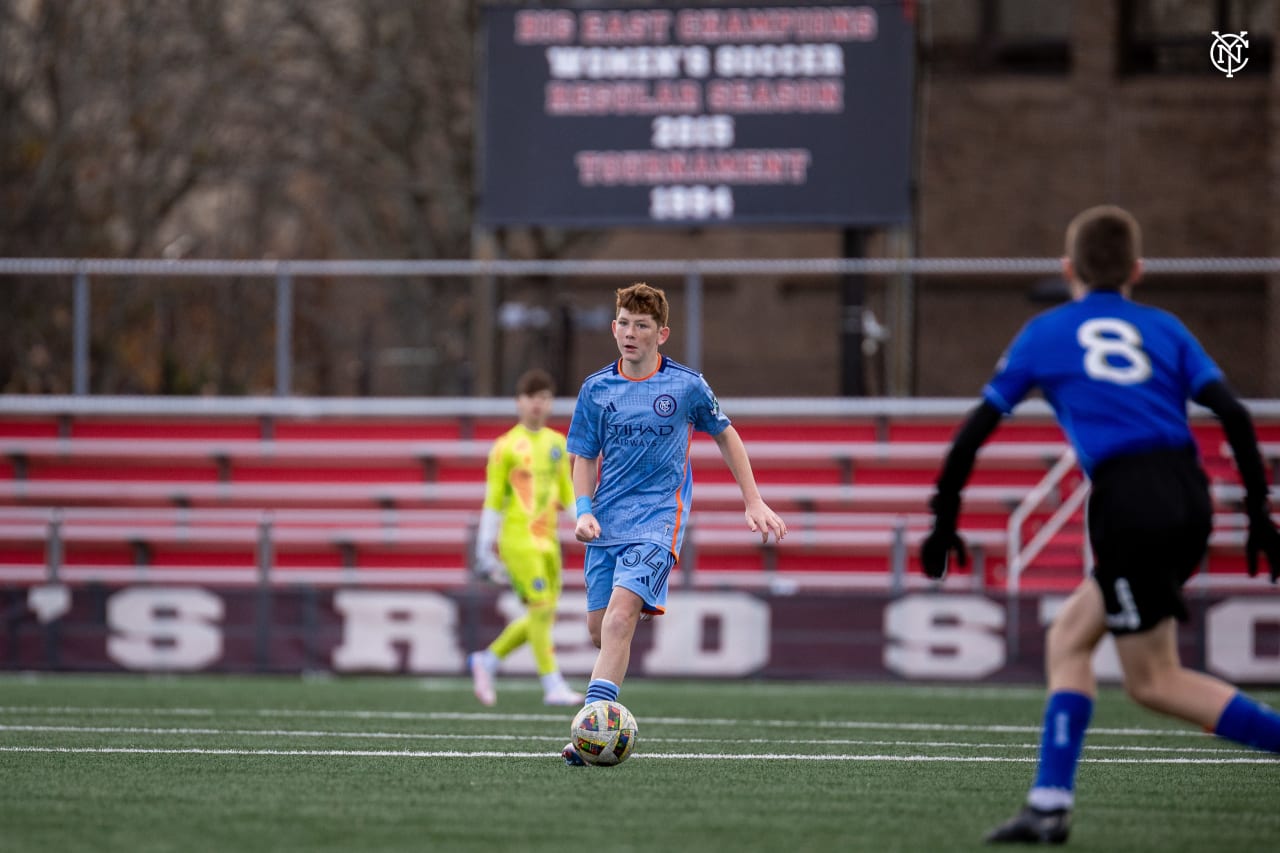 New York City FC U15s took on Beachside SC at Belson Stadium.