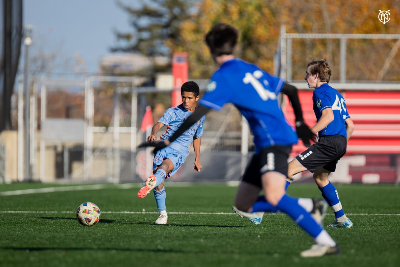 New York City FC U15s took on Beachside SC at Belson Stadium.
