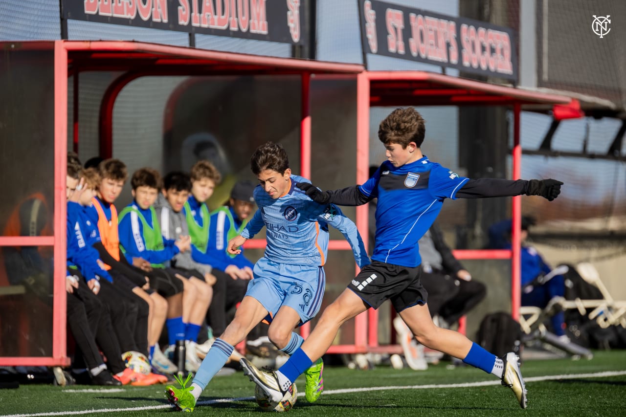 New York City FC U15s took on Beachside SC at Belson Stadium.
