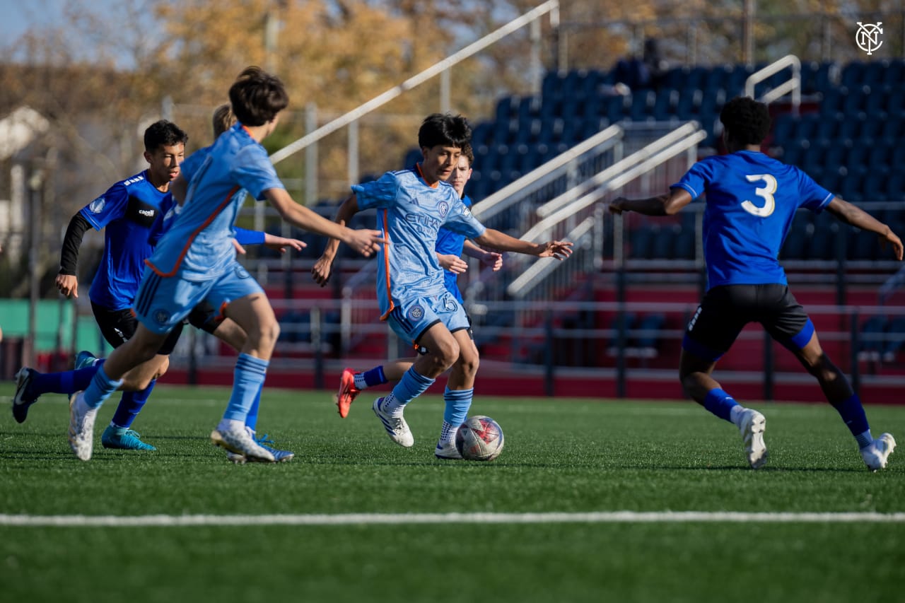 New York City FC U15s took on Beachside SC at Belson Stadium.