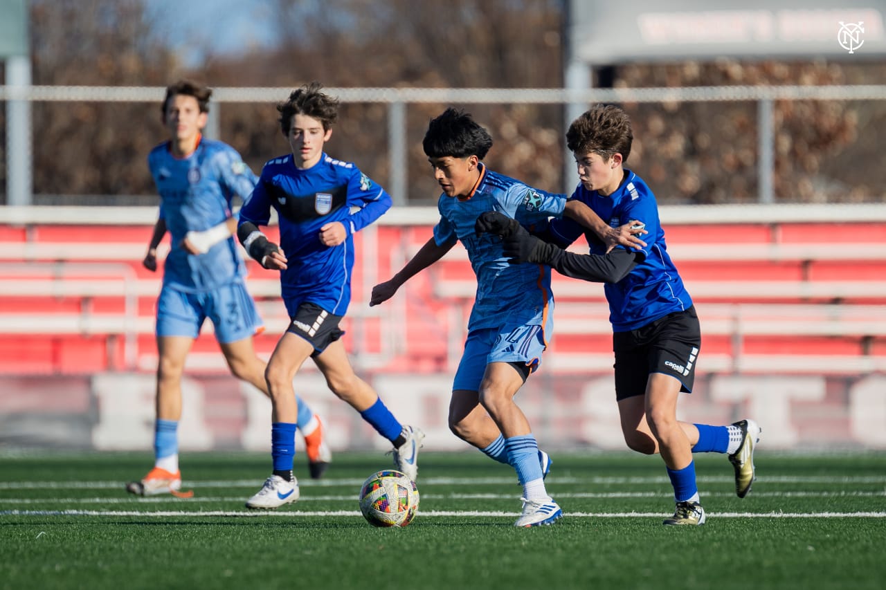 New York City FC U15s took on Beachside SC at Belson Stadium.