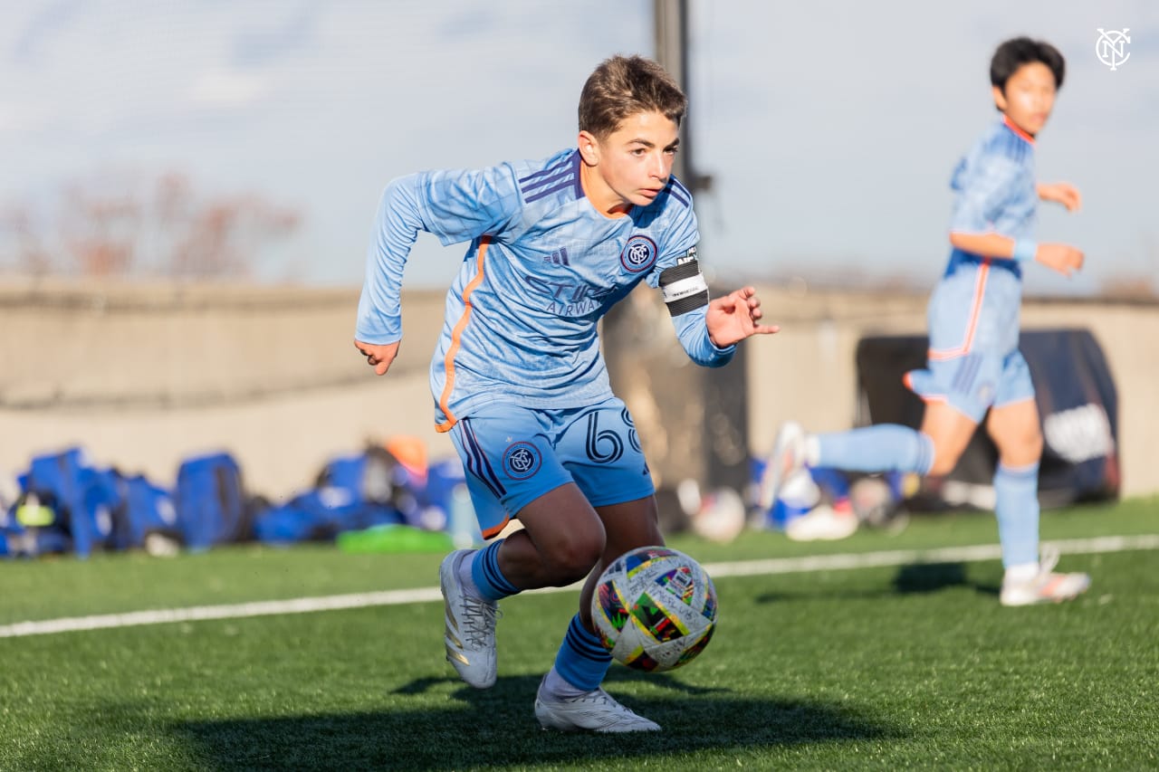 New York City FC U15s took on Beachside SC at Belson Stadium.